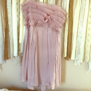 Rose pink dress